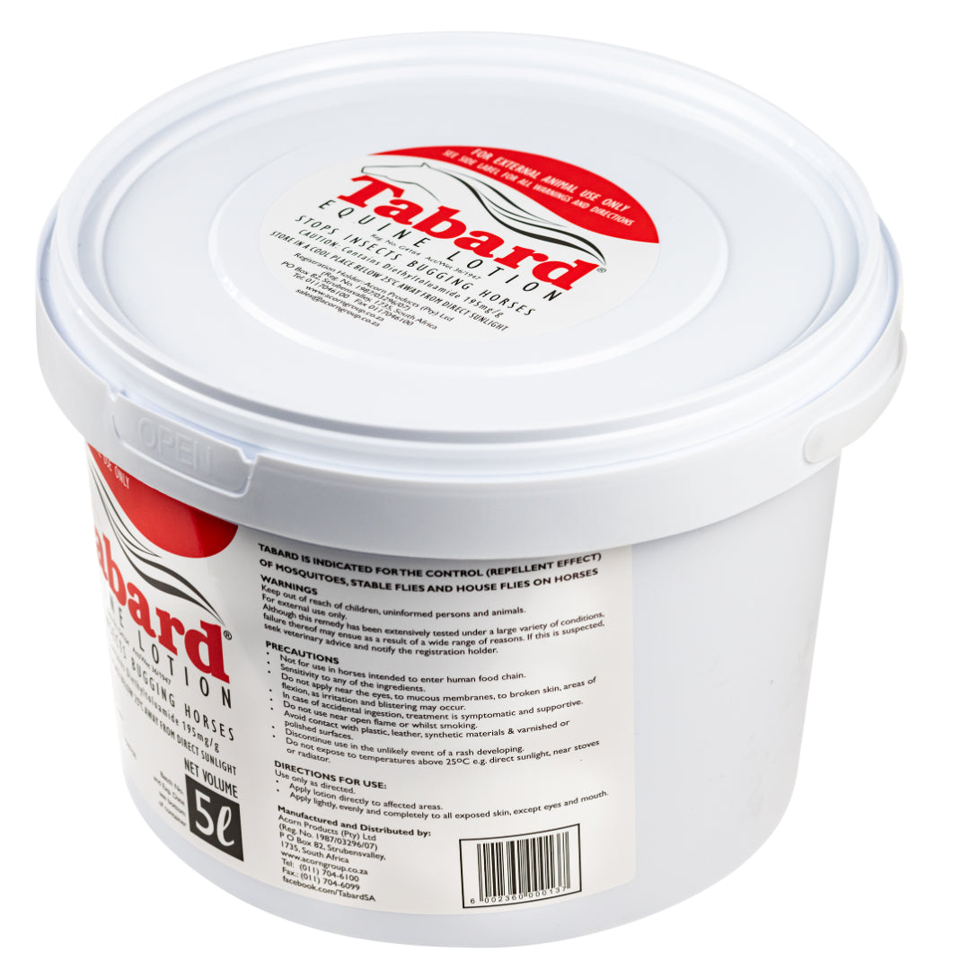 Tabard Equine Lotion - 5 Litre
