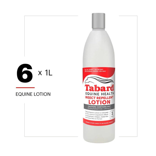 Tabard Equine Lotion 1L – Pack of 6