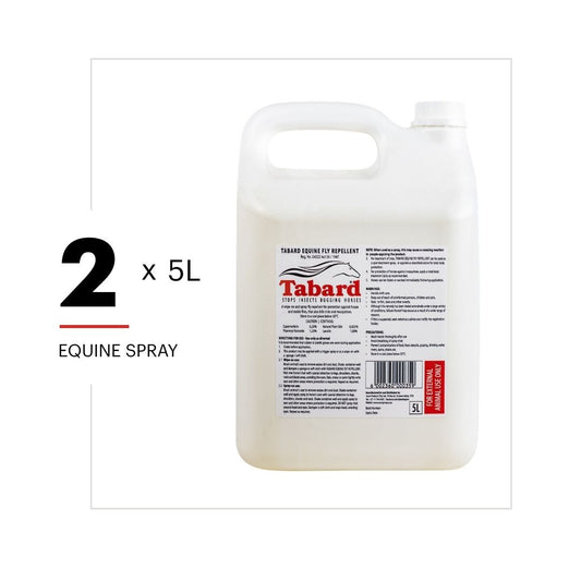 Tabard Equine Fly Spray 5L – Yard Pack of 2