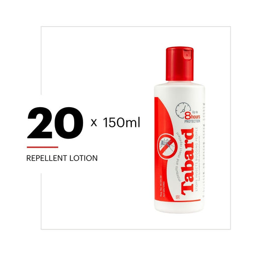 Tabard Insect Repellent Lotion 150ml – Pack of 20