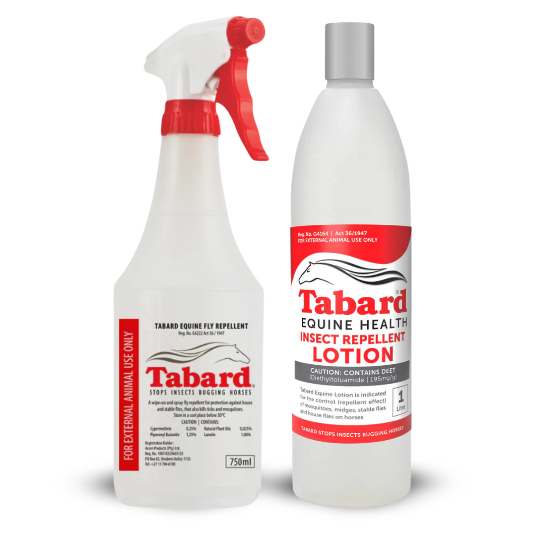 Tabard Equine Fly Protection Entry Combo – Spray & Lotion